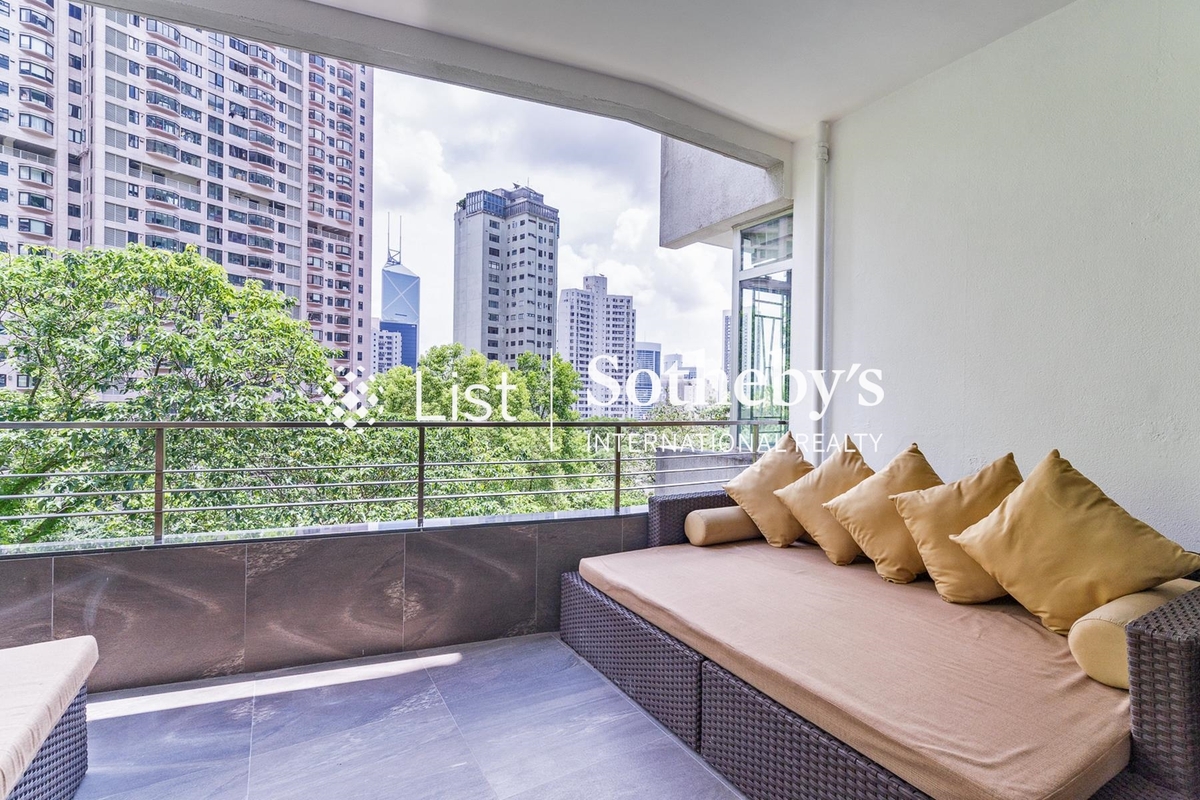 Brewin Court 明雅園 | Balcony off Living and Dining Room