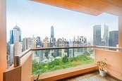 The Albany 雅賓利大廈 | Balcony off Living and Dining Room