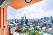 The Albany 雅賓利大廈 | Balcony off Living and Dining Room