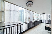 Cliffview Mansions 康苑 | Balcony off Living and Dining Room