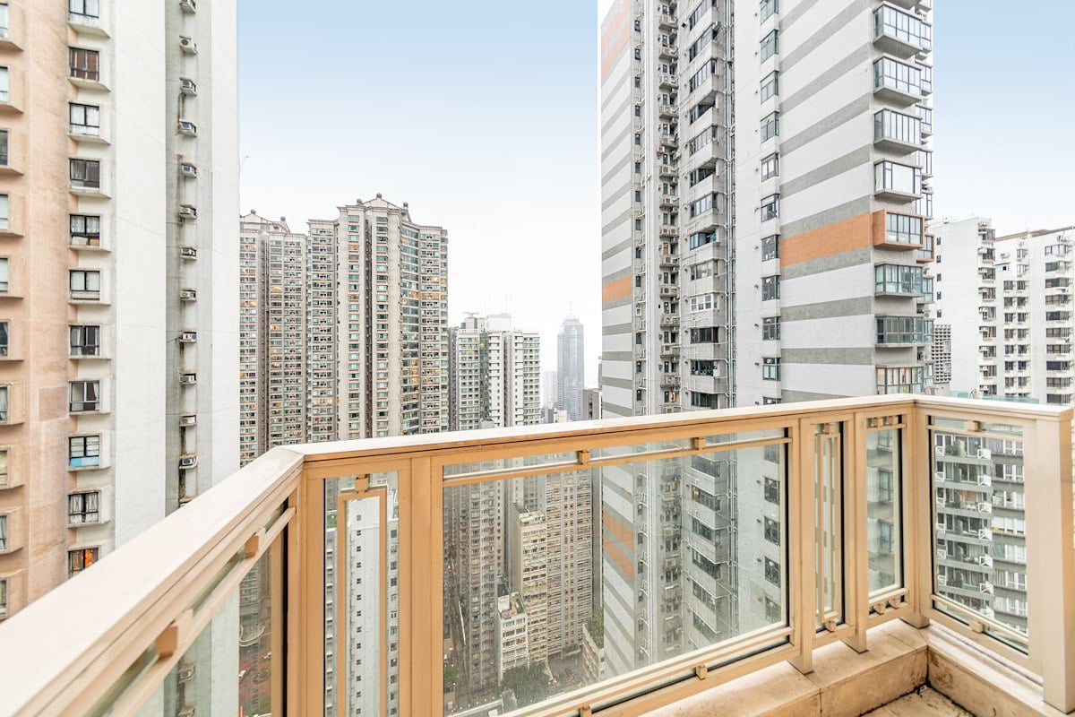 The Morgan 敦皓 | Balcony off Living and Dining Room