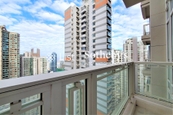 The Morgan 敦皓 | Balcony off Living and Dining Room
