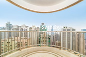 Pearl Gardens 明珠台 | Balcony off Living and Dining Room