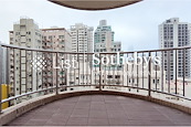 Pearl Gardens 明珠台 | Balcony off Living and Dining Room