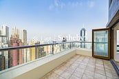 The Grand Panorama 嘉兆臺 | Balcony off Living and Dining Room