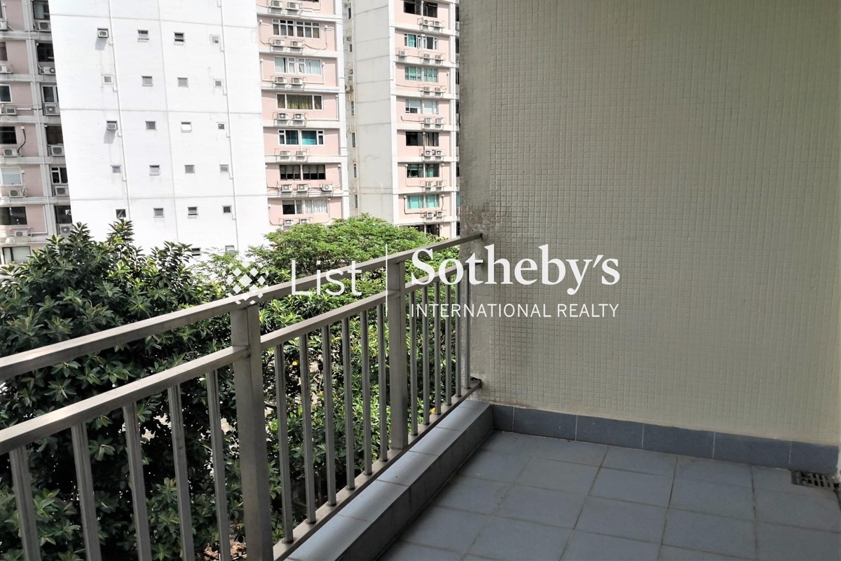 Evergreen Villa 松柏新邨 | Balcony off Living Room