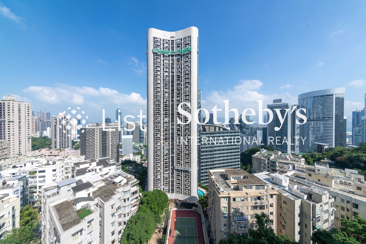 Bowen Mansion 寶雲大廈 | View from Balcony off Living and Dining Room