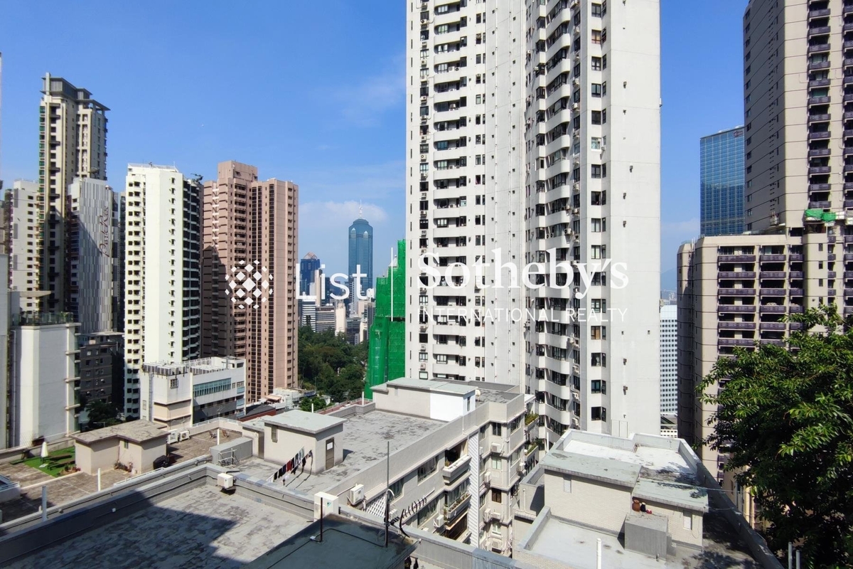 The View Mansion 景雲大廈 | View from Balcony off Living and Dining Room