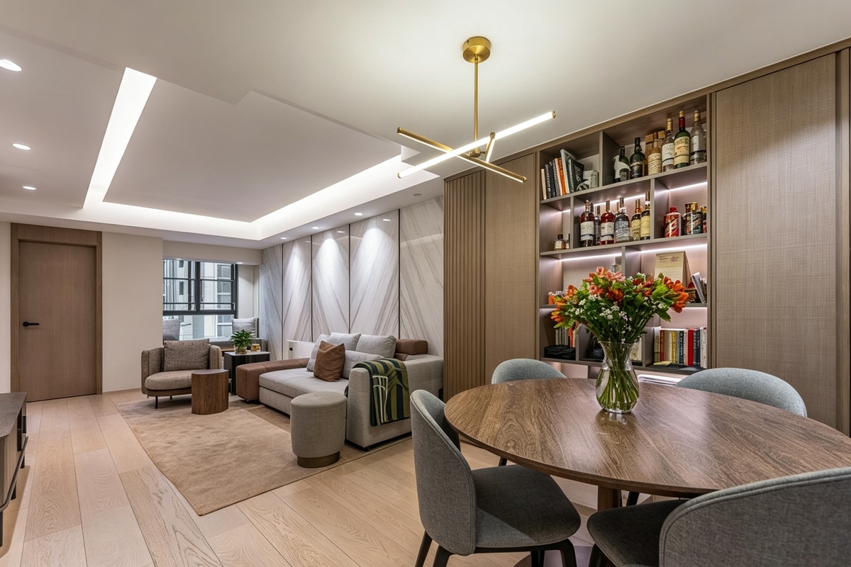 Park Rise 嘉苑 | Living and Dining Room