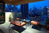 Dragon View 龍景樓 | Balcony off Living and Dining Room