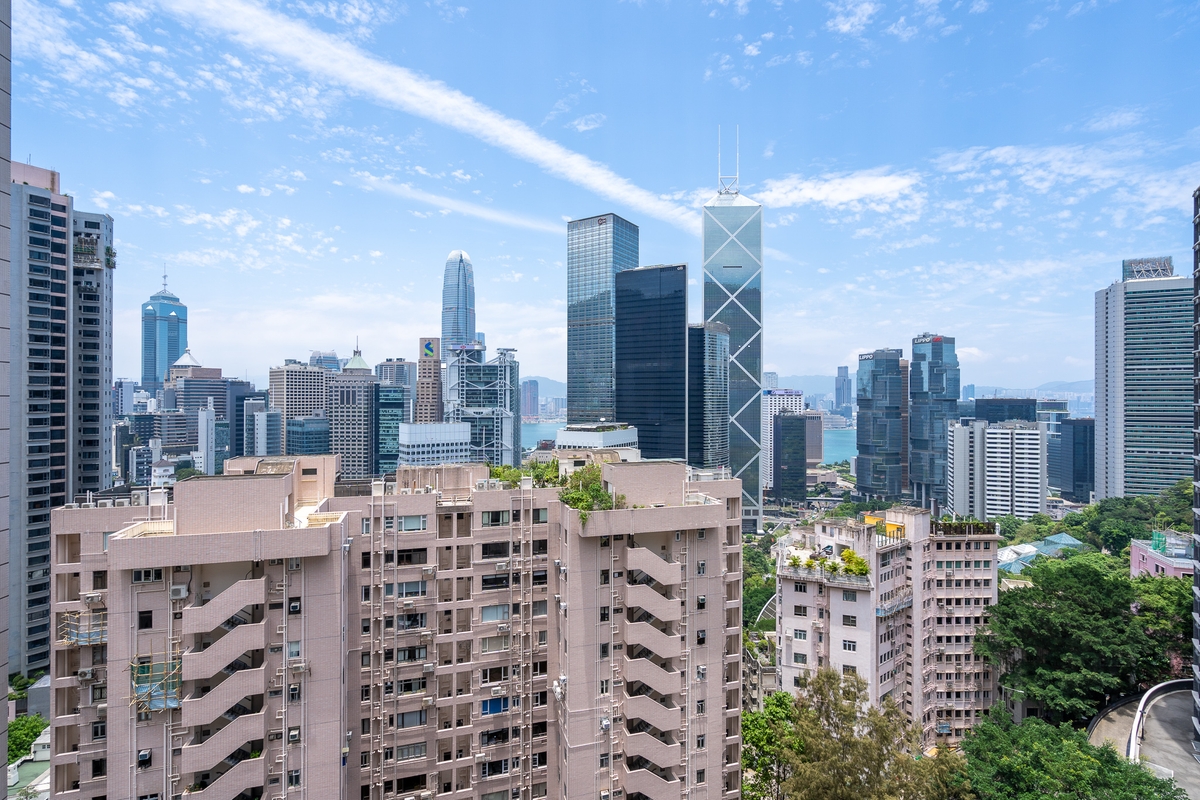 Wing Hong Mansion 永康大廈 | View from Living and Dining Room