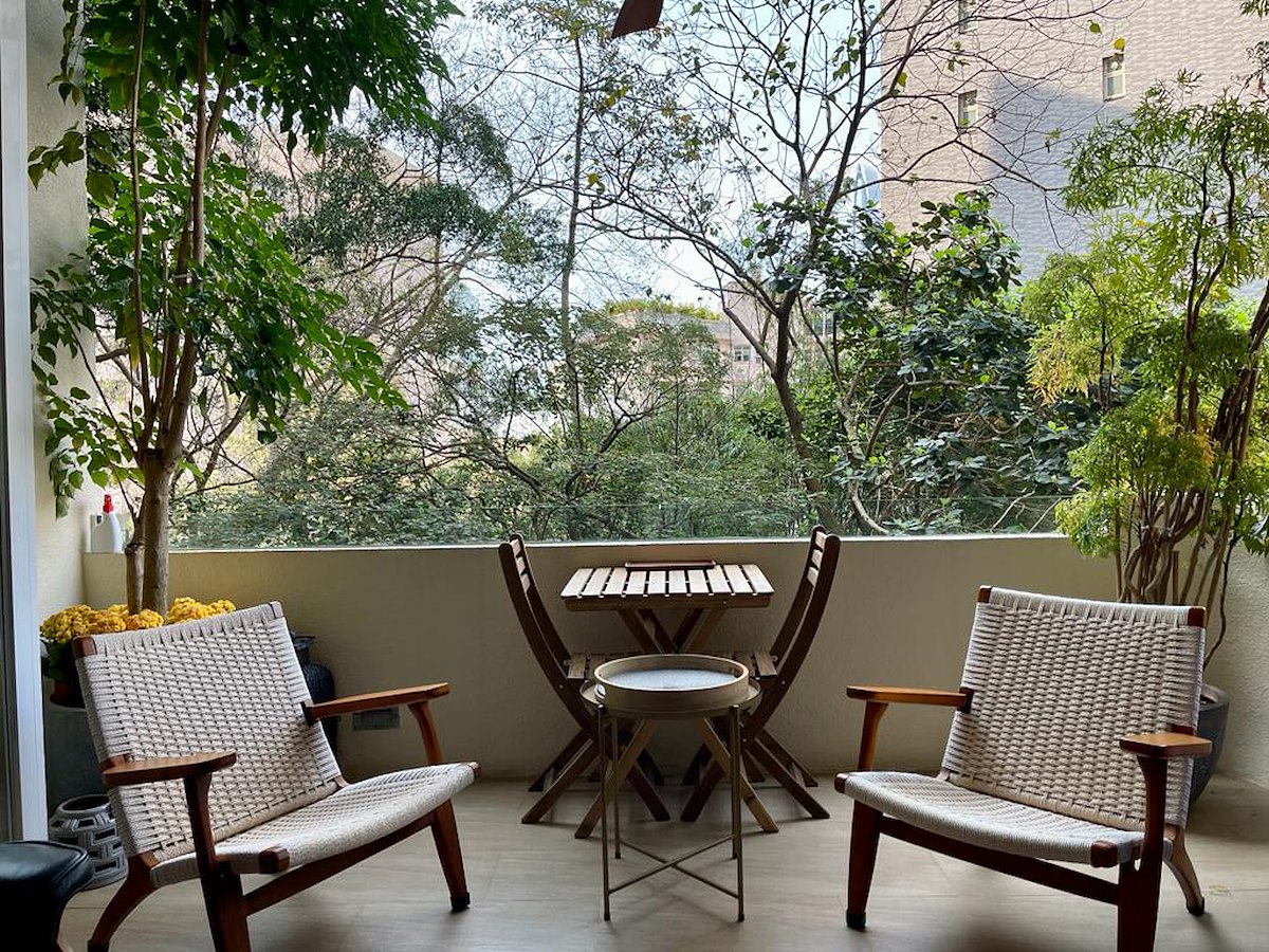 Best View Court 好景大厦 | Balcony off Living and Dining Room