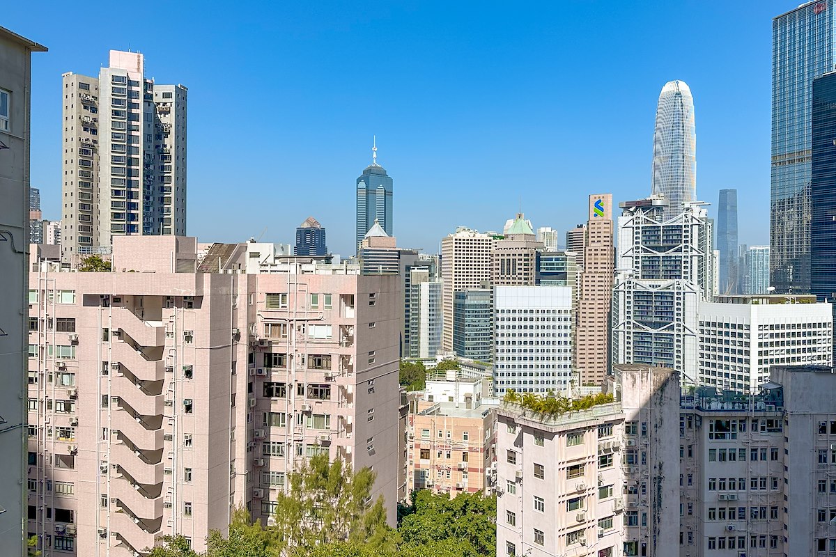 Best View Court 好景大廈 | View from Living and Dining Room