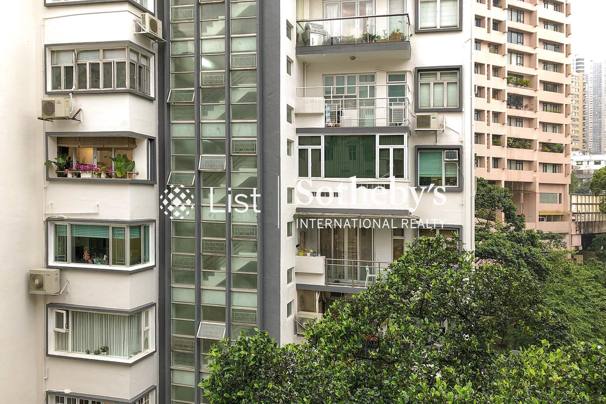 Estella Court 香海大廈 | View from Enclosed Balcony off Living and Dining Room