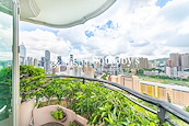 Chantilly 肇辉台6号 | Balcony off Living and Dining Room