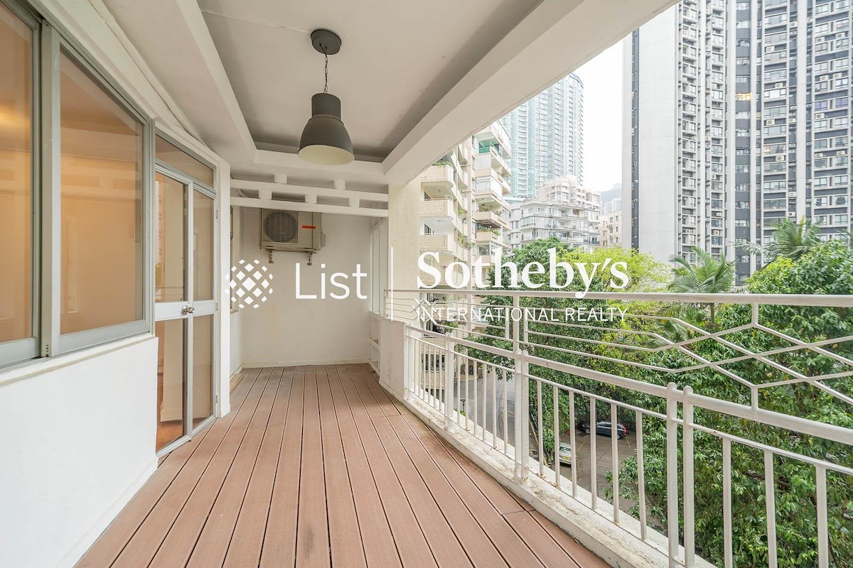 Grand House 柏龄大厦 | Balcony off Living and Dining Room