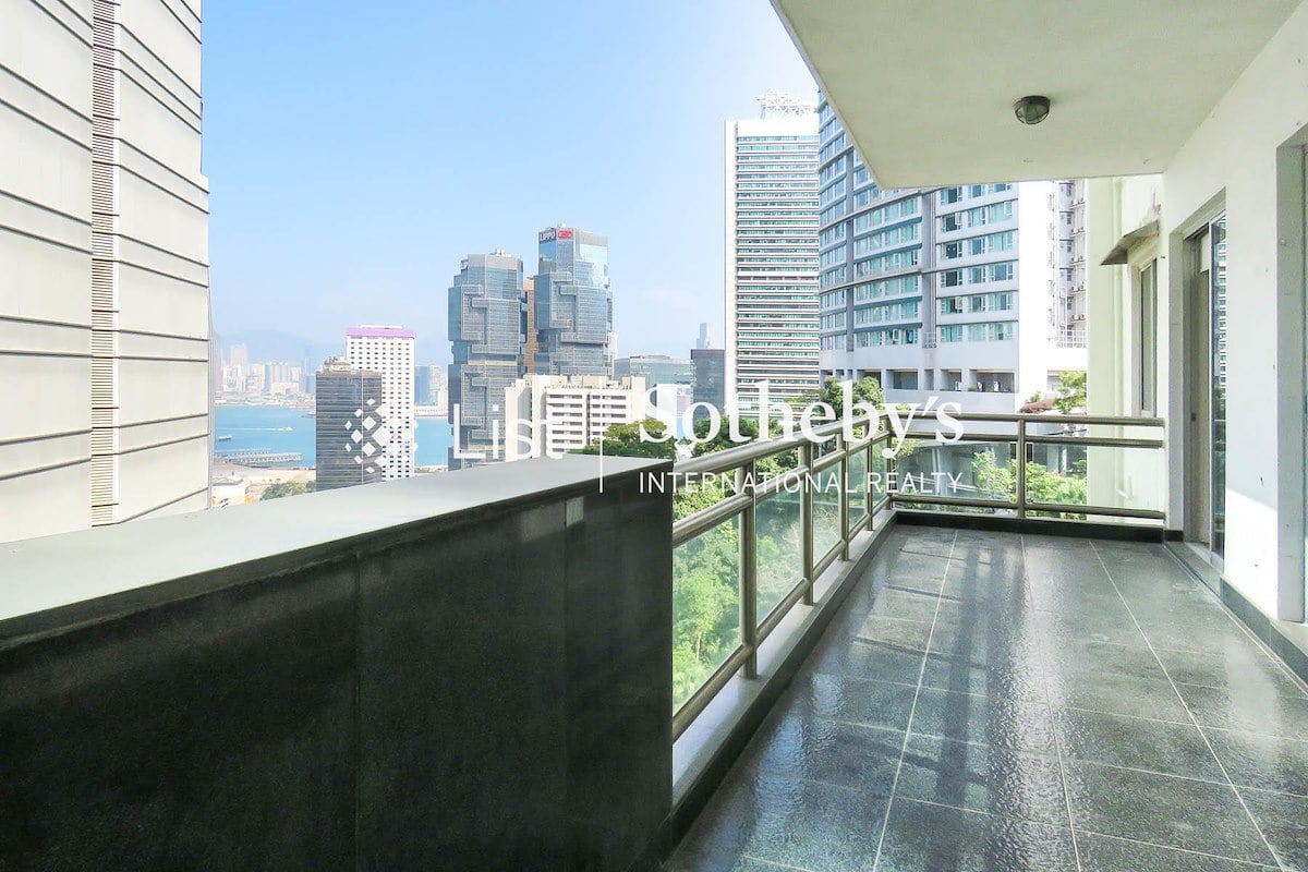 Grosvenor House 高云大厦 | Balcony off Living and Dining Room