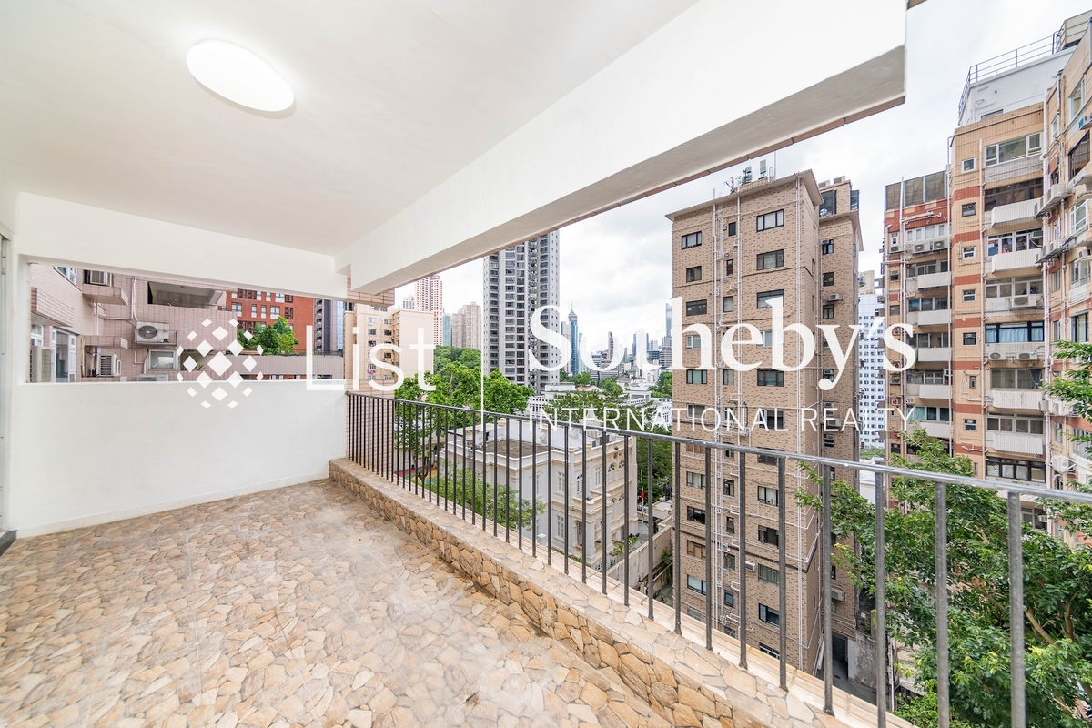 Dragon View 龍景樓 | Balcony off Living and Dining Room