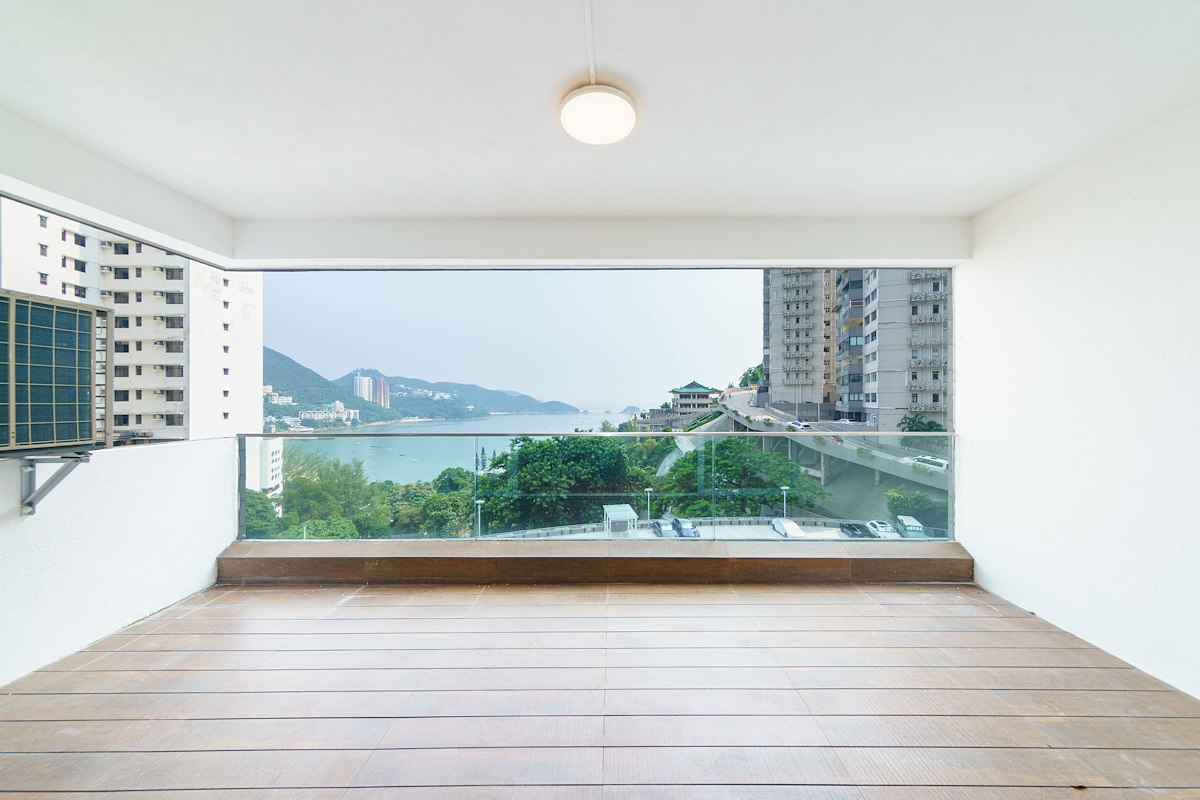 Repulse Bay Garden 丽景园 | Balcony off Living and Dining Room