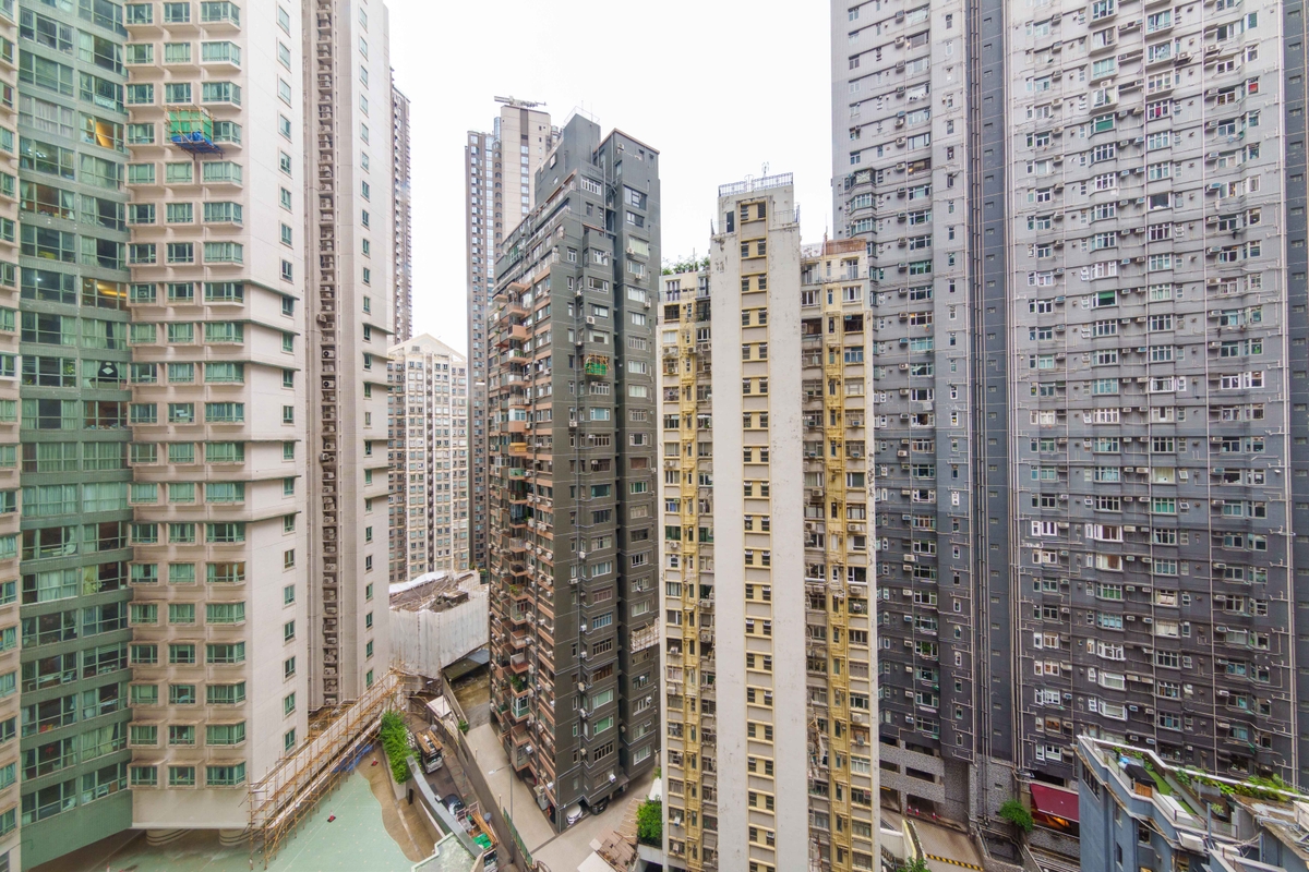 62B Robinson Road 愛富華庭 | View from Living and Dining Room
