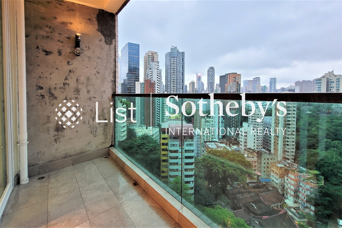 Merry Garden 豐樂新邨 | Balcony off Living and Dining Room