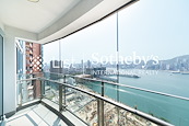 The Harbourside 君臨天下 | Balcony off Living and Dining Room