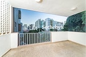 United Mansion 騰黃閣 | Balcony off Living and Dining Room