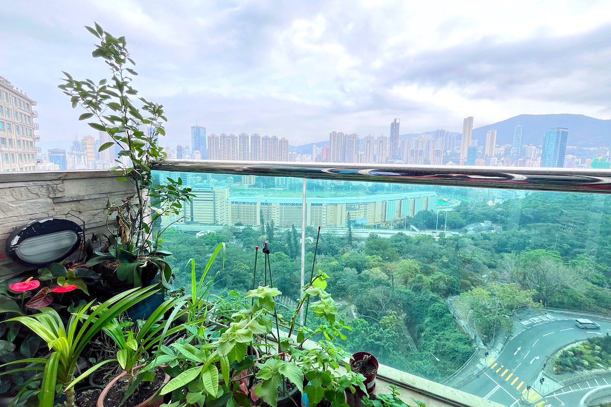 Greenville Gardens 嘉苑 | Balcony off Living and Dining Room