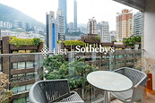 47-49 Blue Pool Road 藍塘道47-49號 | Balcony off Living and Dining Room