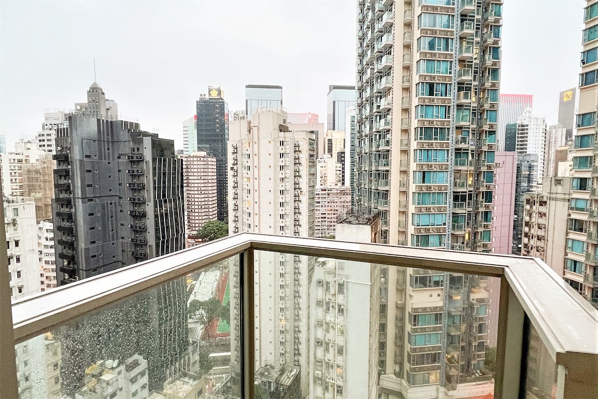 The Avenue 囍匯 | Balcony off Living and Dining Room