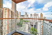 2 Park Road 柏道2號 | Balcony off Living and Dining Room