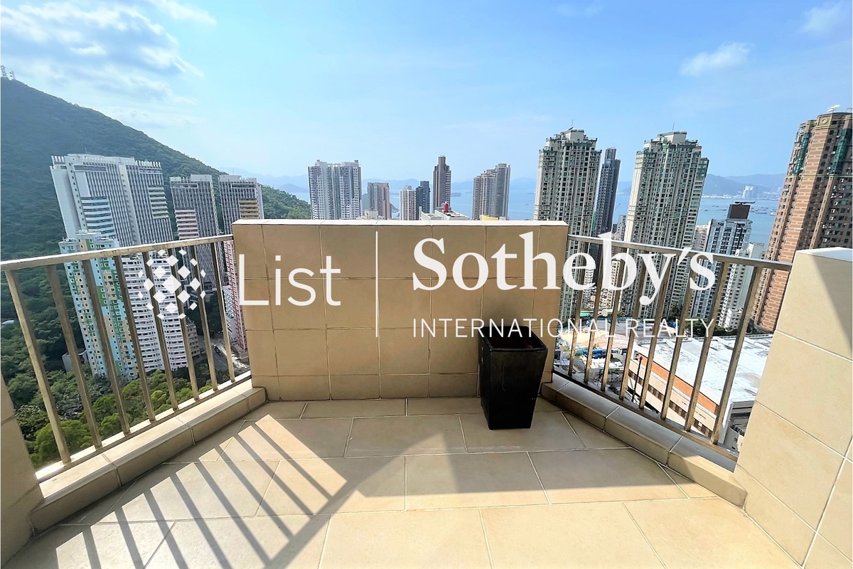 Fulham Garden 富林苑 | Balcony off Living and Dining Room