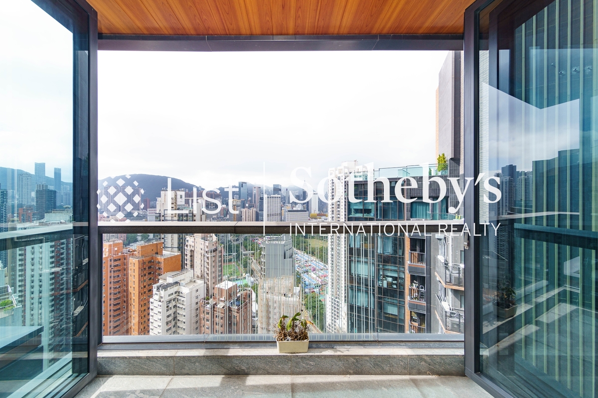 The Pavilia Hill 柏傲山 | Balcony off Living and Dining Room