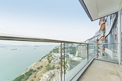 Residence Bel-Air Phase 1 贝沙湾第1期 | Balcony off Living and Dining Room