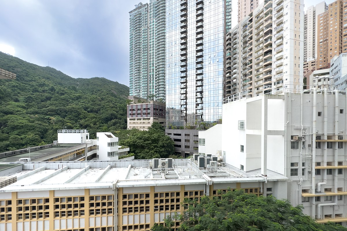 Jardine Summit 渣甸豪庭 | View from Balcony off Living and Dining Room