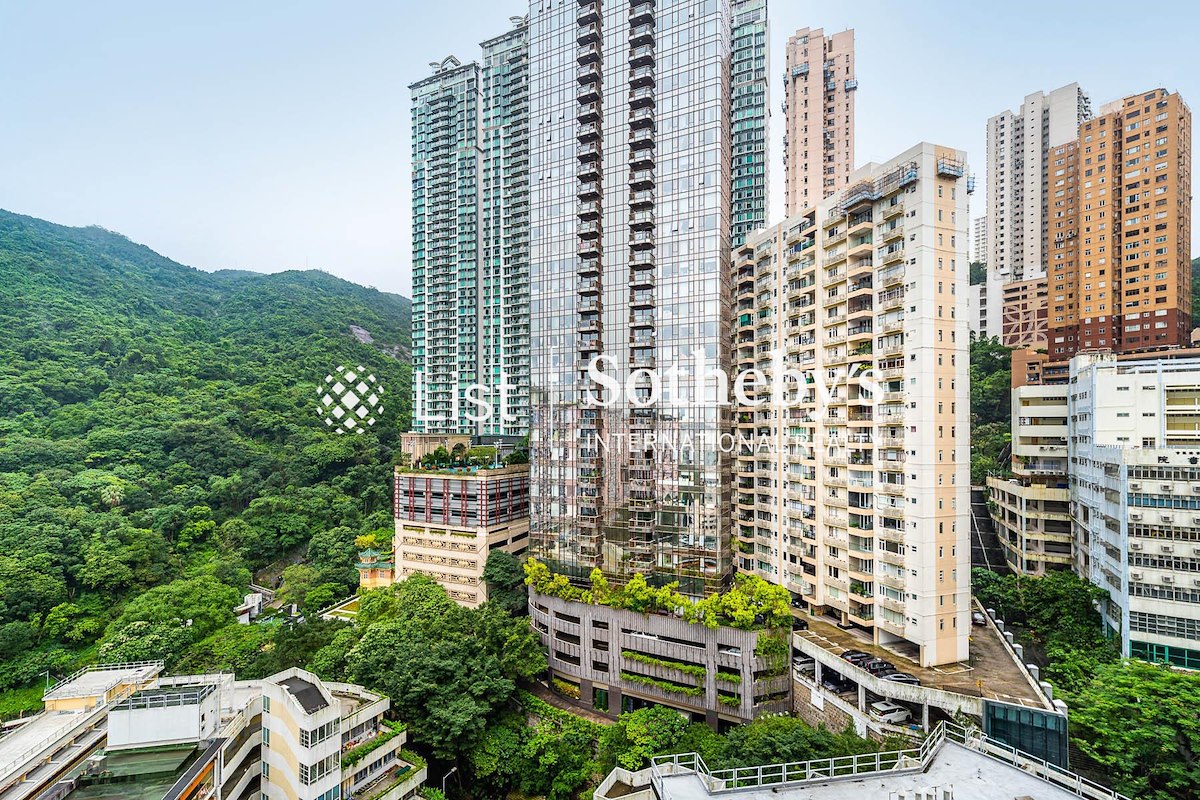 Jardine Summit 渣甸豪庭 | View from Balcony off Living and Dining Room