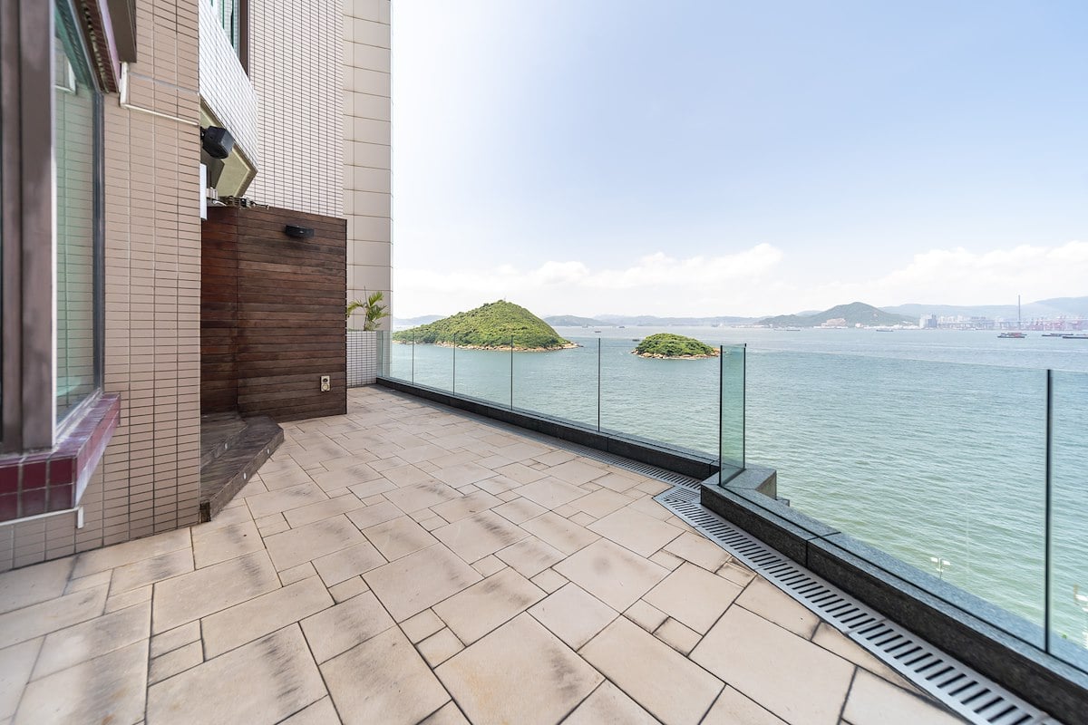 The Sail At Victoria 傲翔灣畔 | Private Terrace off Living and Dining Room