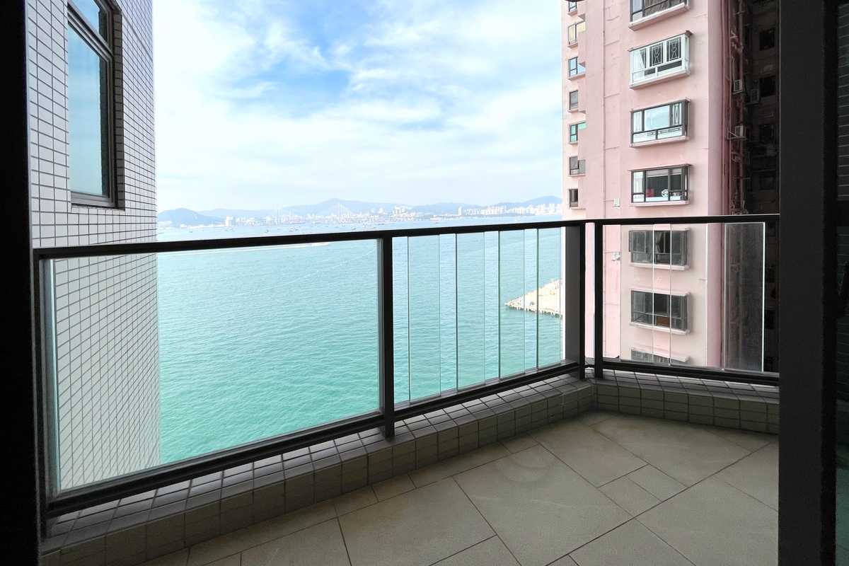 The Sail At Victoria 傲翔灣畔 | Balcony off Living and Dining Room