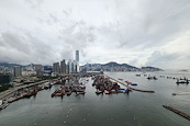 Island Harbourview 維港灣 | View from Living and Dining Room