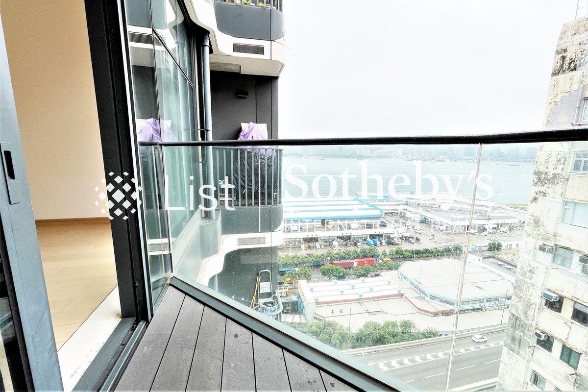 Upton 維港峰 | Balcony off Living and Dining Room