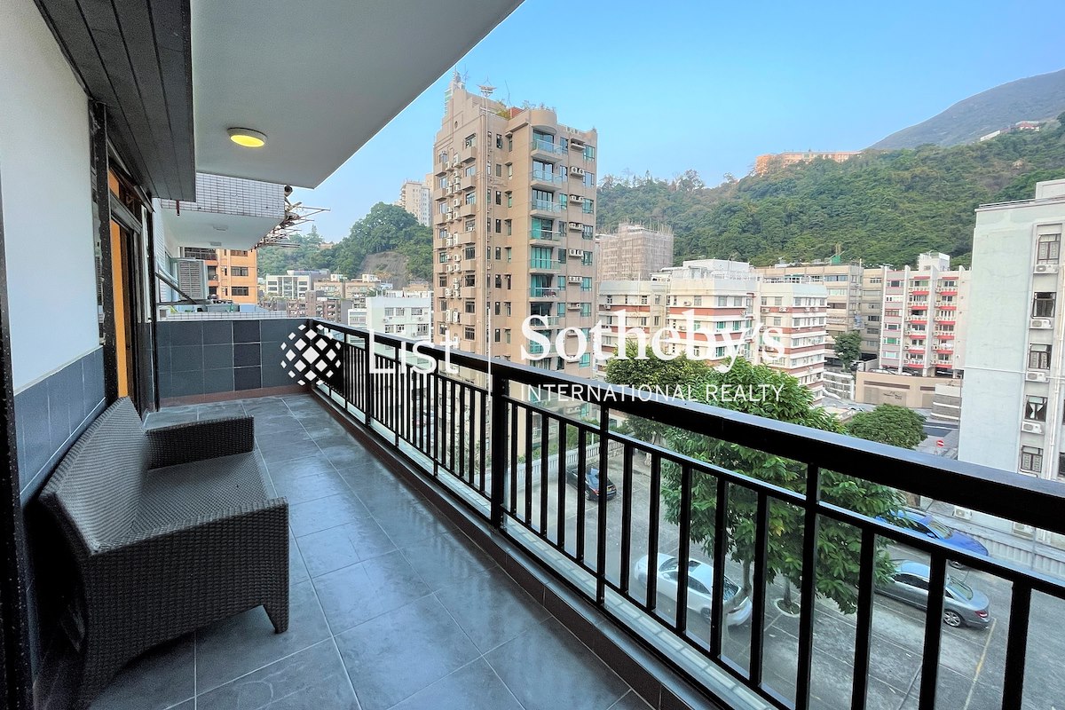 Shuk Yuen Building 菽园新台 | Balcony off Living and Dining Room
