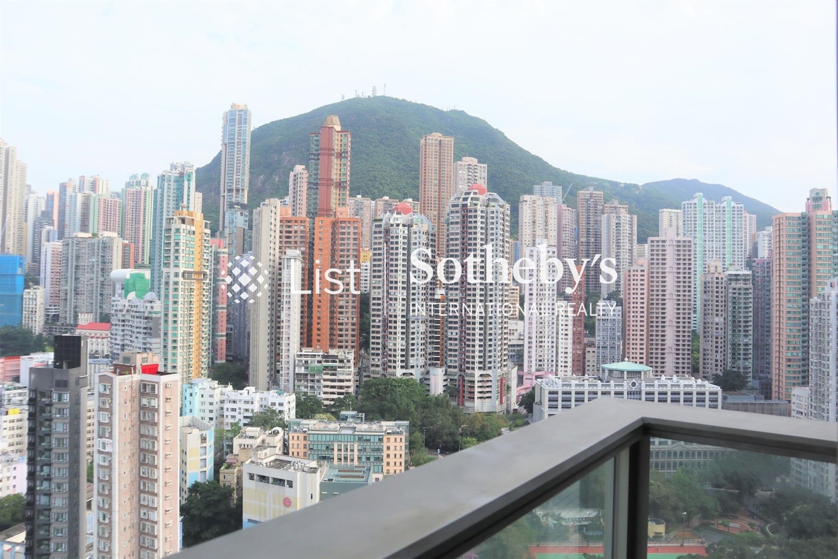 Soho 189 西浦 | Balcony off Living and Dining Room
