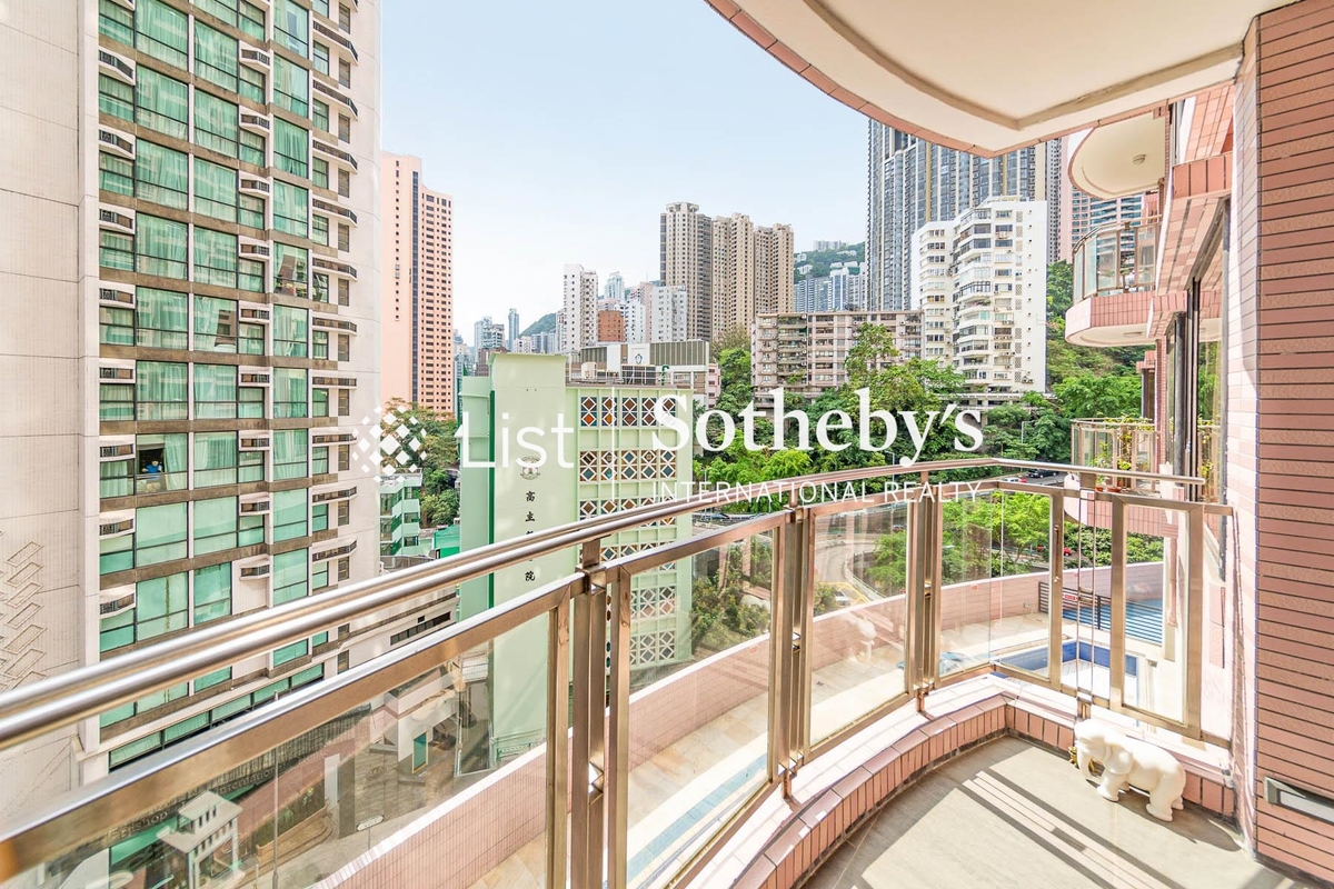 Regal Crest 薈萃苑 | Balcony off Living and Dining Room
