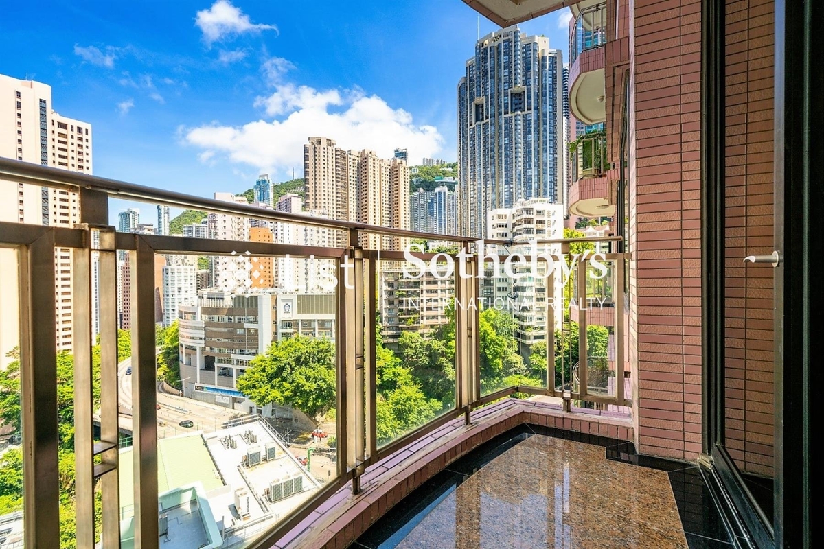 Regal Crest 薈萃苑 | Balcony off Living and Dining Room