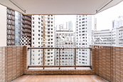 Ning Yeung Terrace 寧養臺 | Balcony off Living and Dining Room