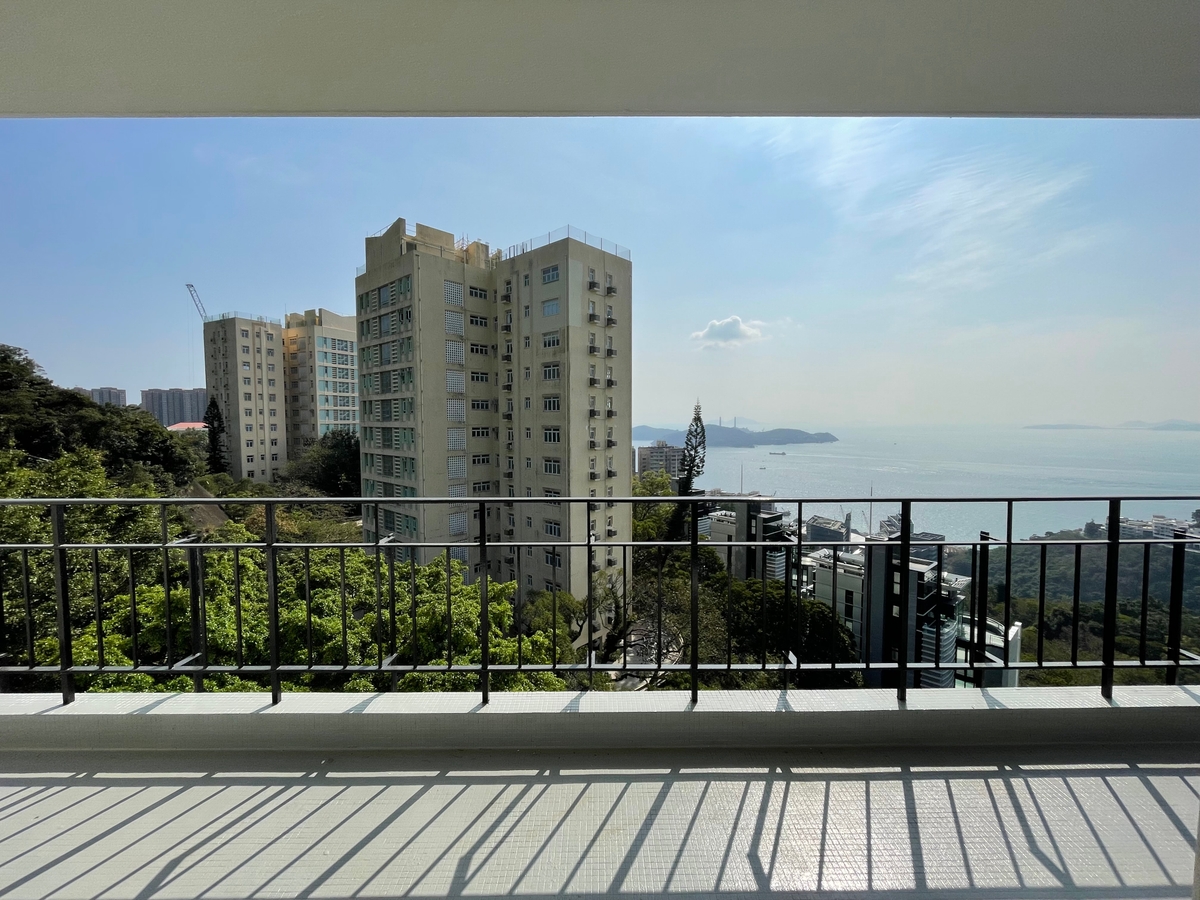 Middleton Towers 明德邨 | Balcony off Living and Dining Room