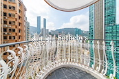 San Francisco Towers 金山花園 | Balcony off Living and Dining Room