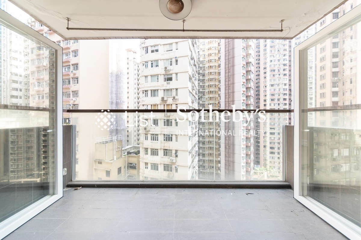 Right Mansion 利德大廈 | Balcony off Living and Dining Room