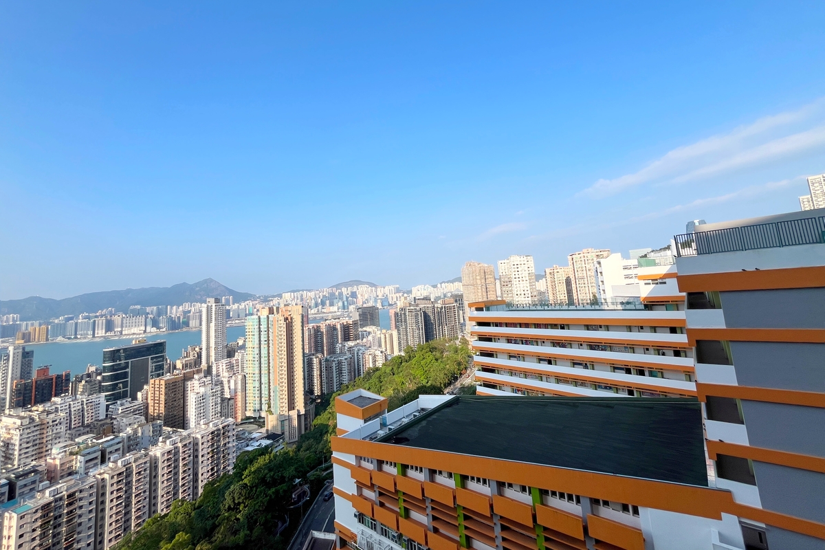 Summit Court 云峰大厦 | View from Living and Dining Room