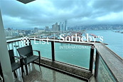 One Silversea 一號銀海 | Balcony off Living and Dining Room